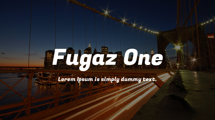 Fugaz One Font