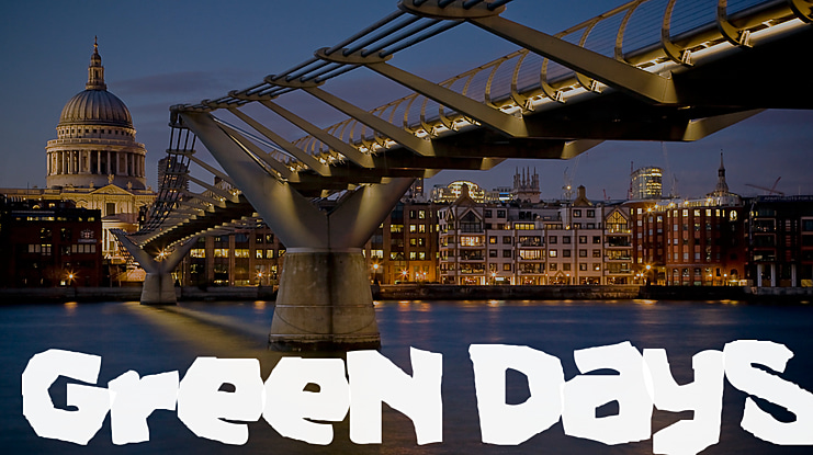 Green Days Font