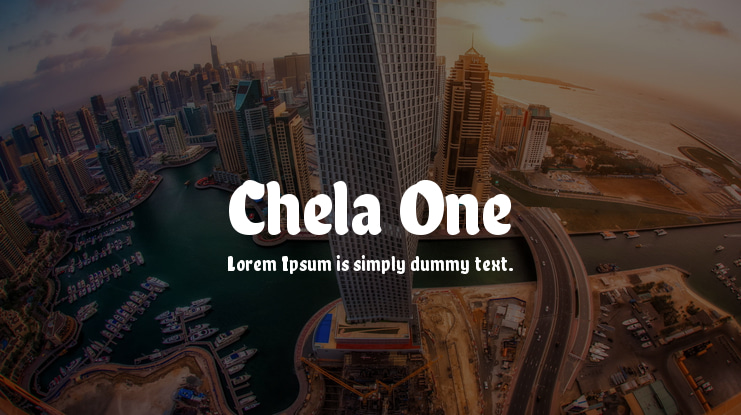 Chela One Font
