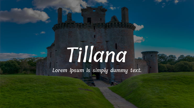 Tillana Font Family