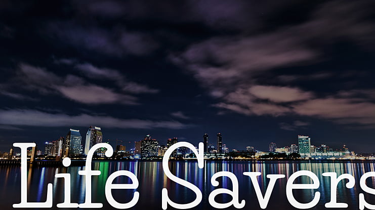Life Savers Font Family