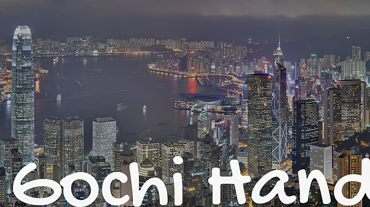 Gochi Hand Font