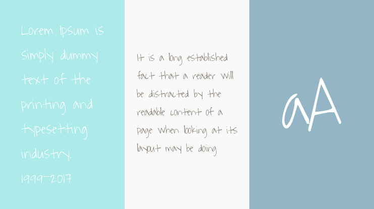 Waiting for the Sunrise Font