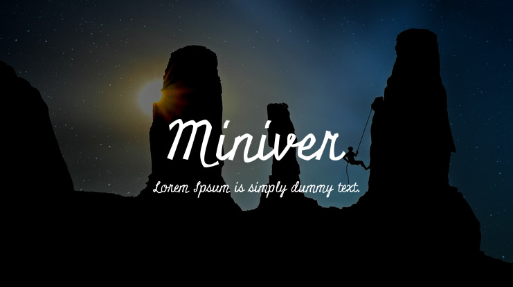Miniver Font
