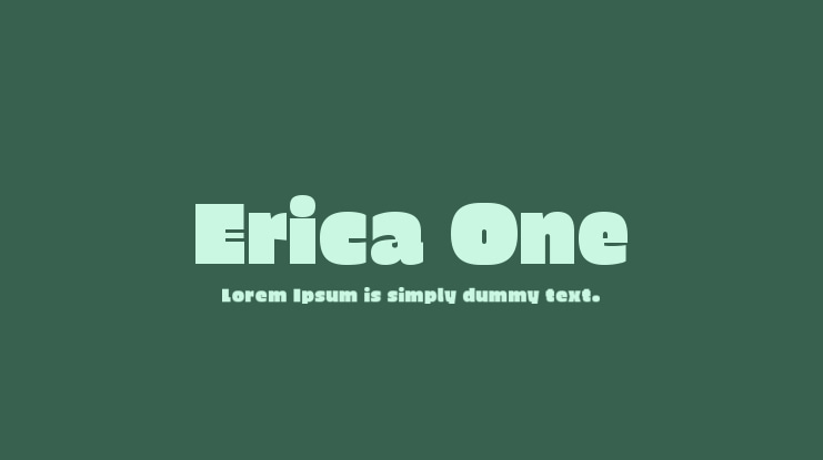 Erica One Font