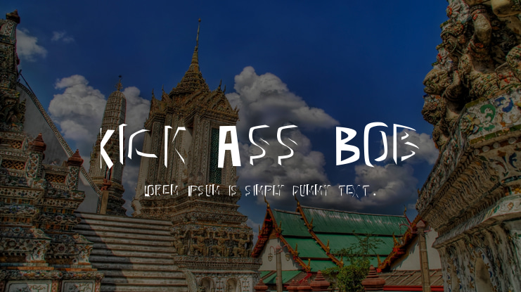 Kick Ass Bob Font