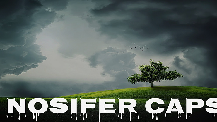 Nosifer Caps Font