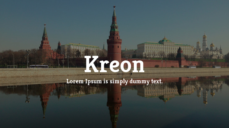 Kreon Font Family