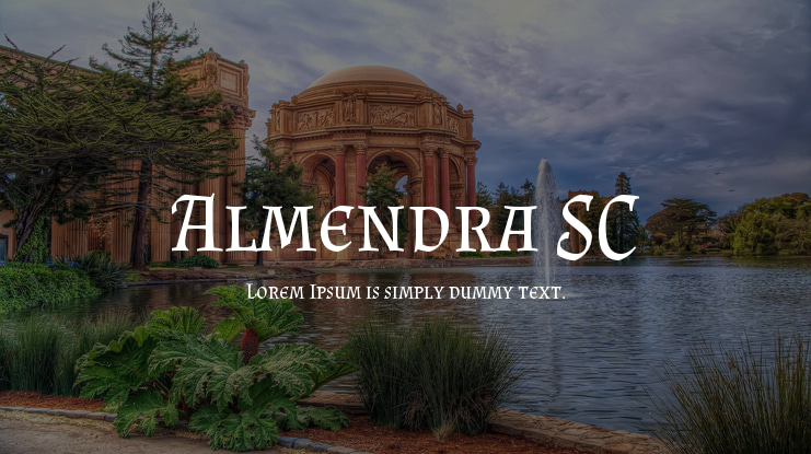 Almendra SC Font