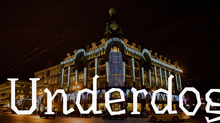 Underdog Font