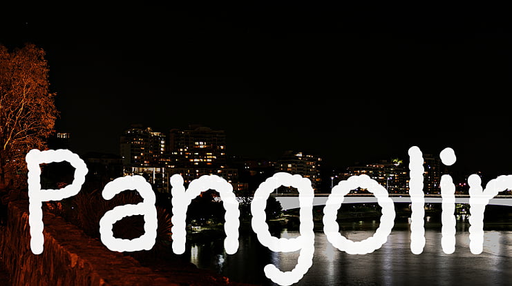 Pangolin Font