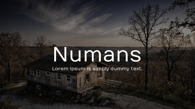 Numans Font