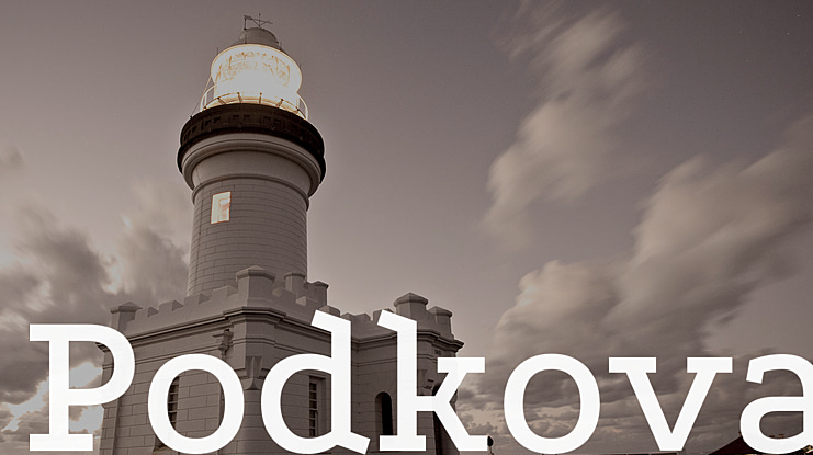 Podkova Font Family