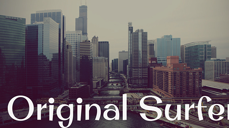 Original Surfer Font