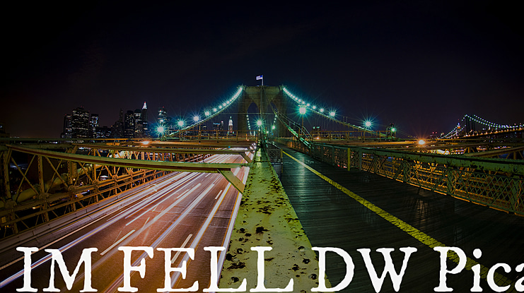 IM FELL DW Pica Font Family