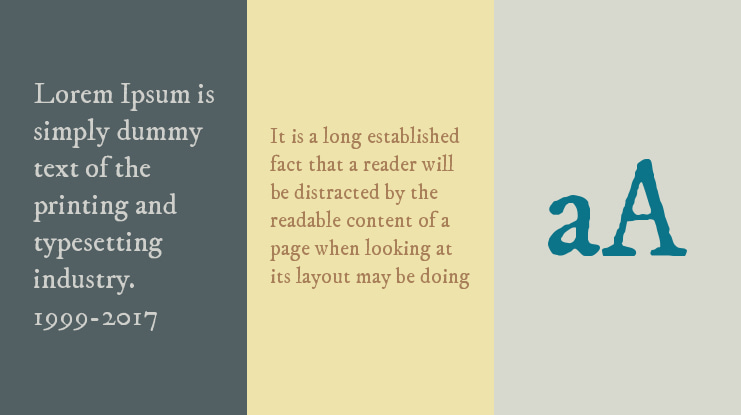 IM FELL DW Pica Font Family