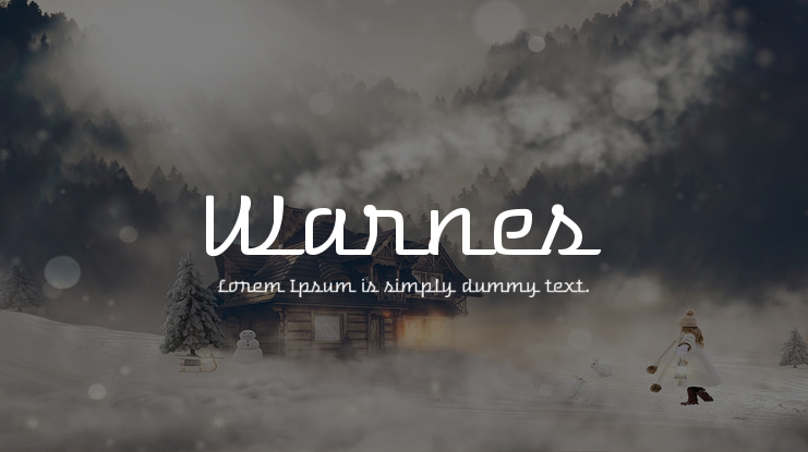 Warnes Font Family