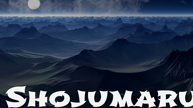 Shojumaru Font