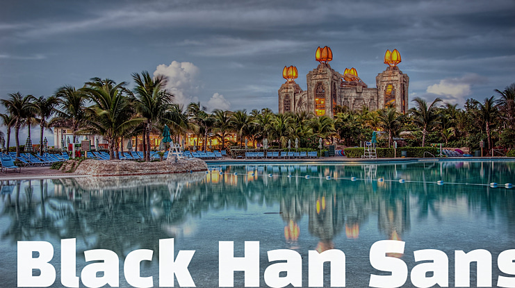 Black Han Sans Font