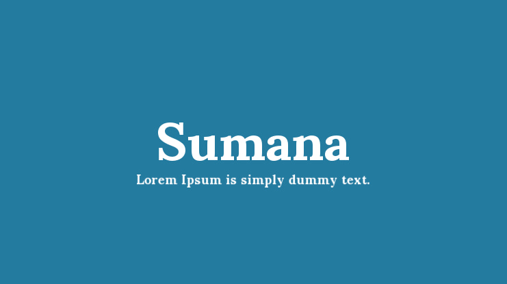 Sumana Font Family