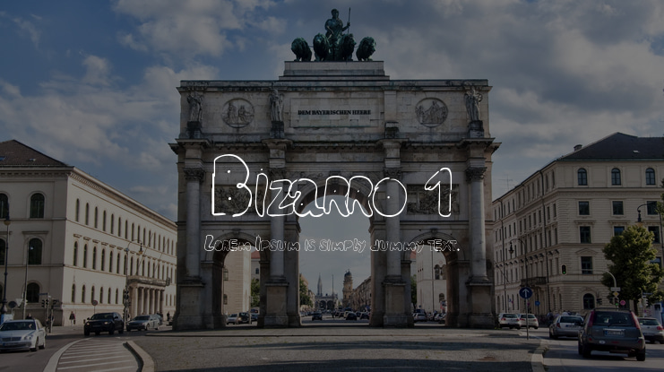 Bizarro 1 Font