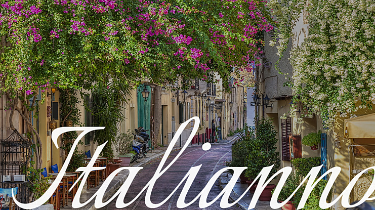 Italianno Font Family