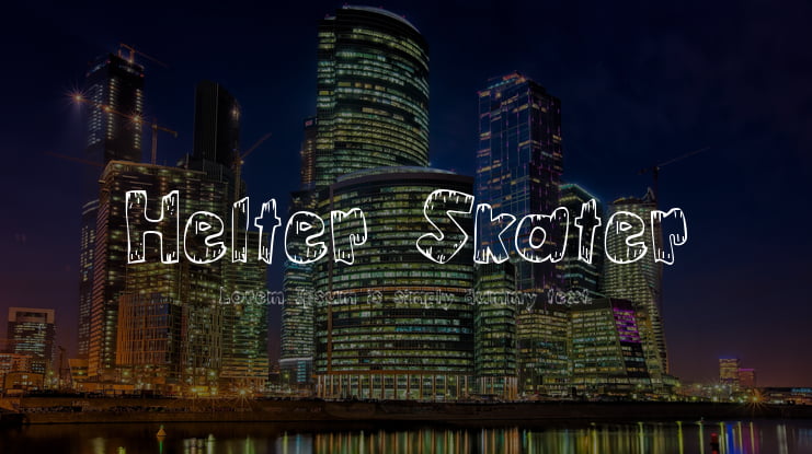 Helter Skater Font