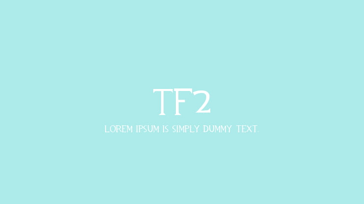 TF2 Font