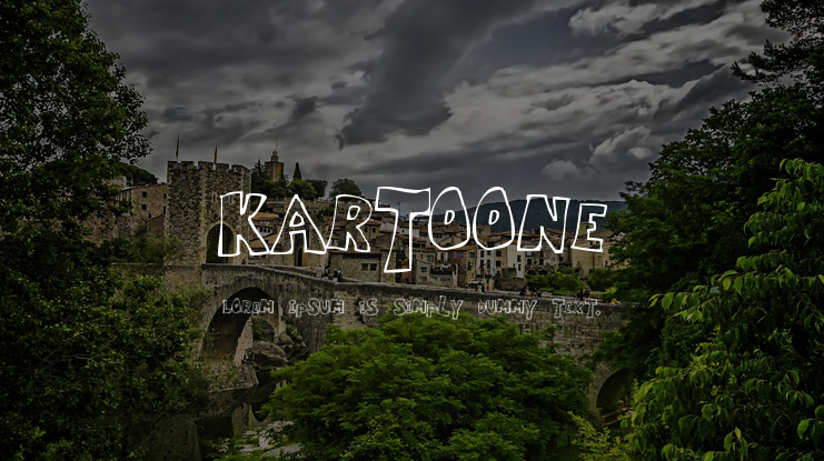 Kartoone Font Family
