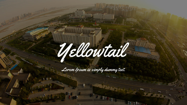 Yellowtail Font