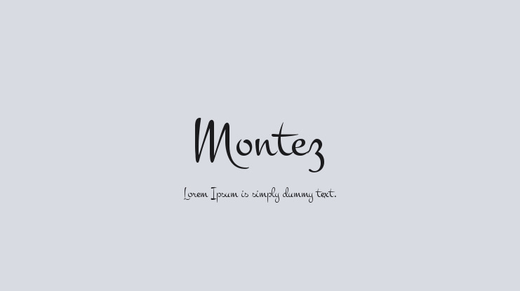 Montez Font
