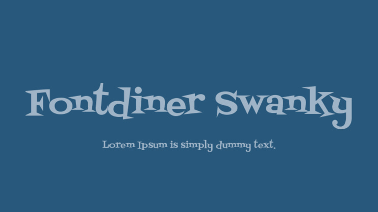 Fontdiner Swanky Font
