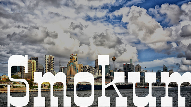Smokum Font