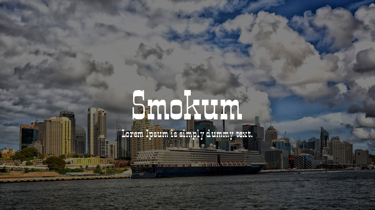 Smokum Font