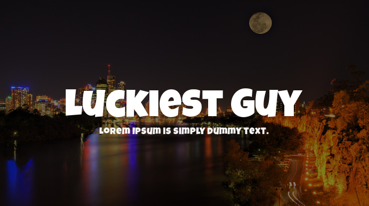Luckiest Guy Font