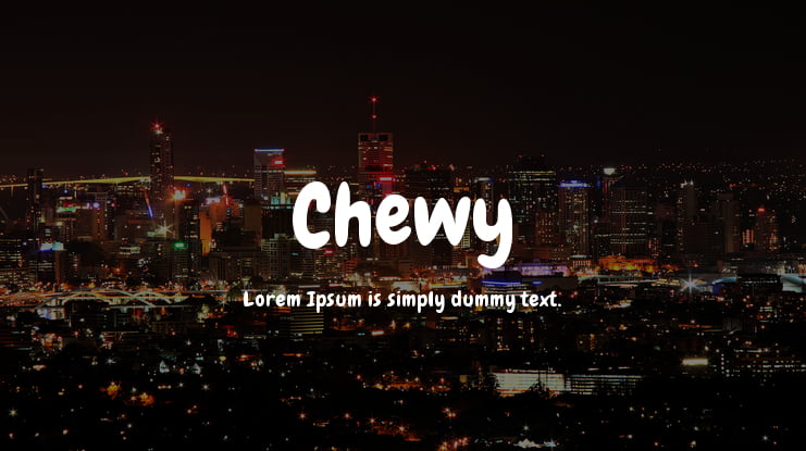 Chewy Font