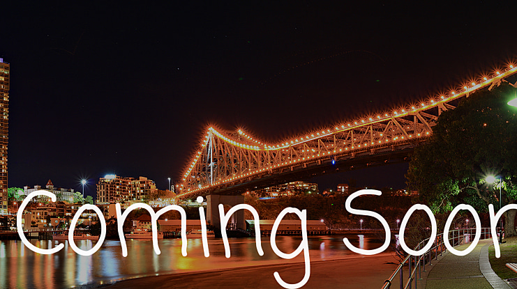 Coming Soon Font Family