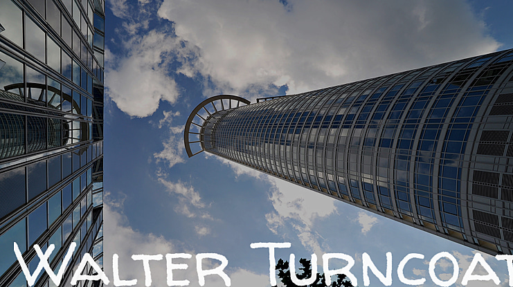 Walter Turncoat Font