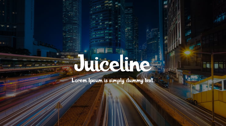 Juiceline Font