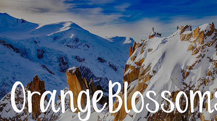 OrangeBlossoms Font