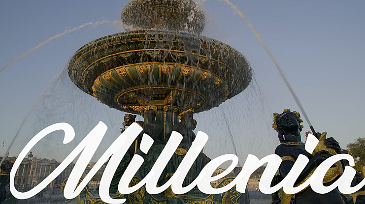 Millenia Font