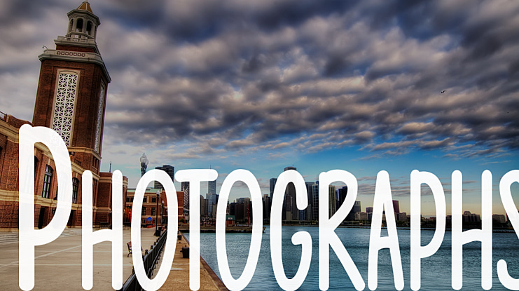 Photographs Font