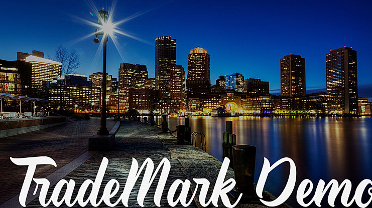 TradeMark Demo Font