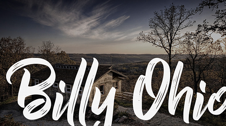 Billy Ohio Font Family