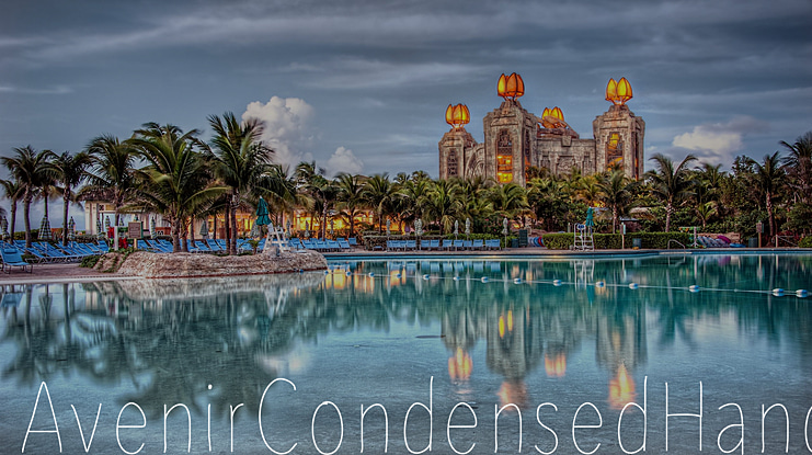 AvenirCondensedHand Font