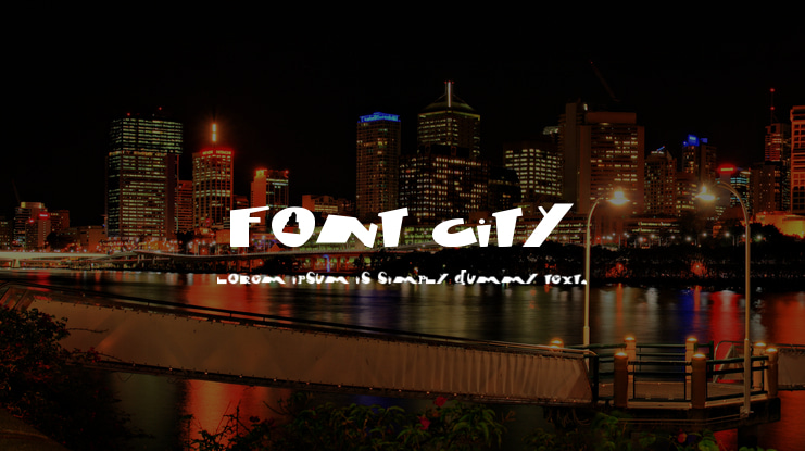Font City