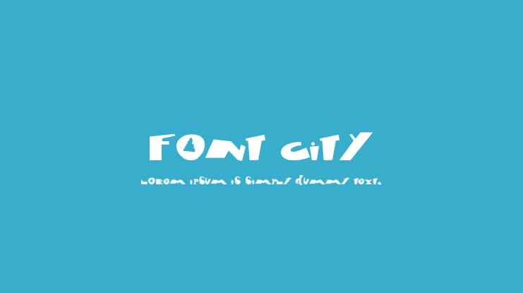 Font City