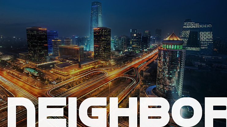 Neighbor Font Family
