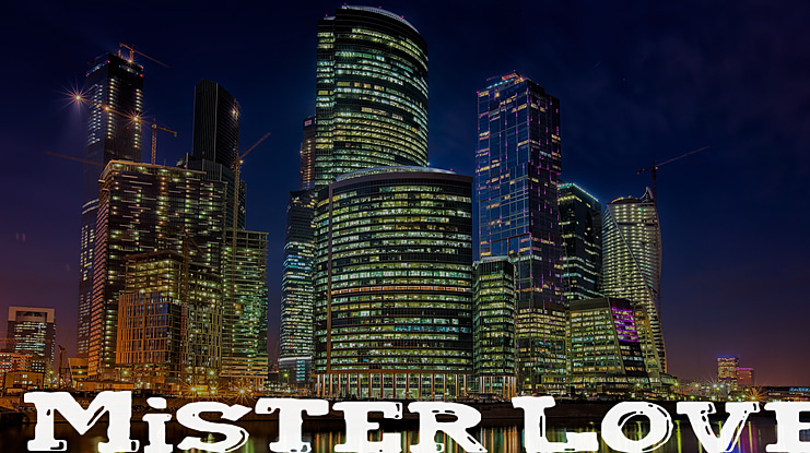 Mister Love Font