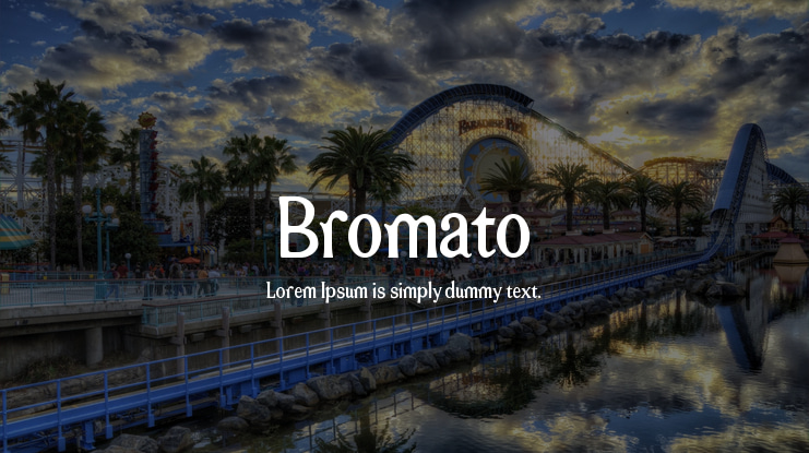 Bromato Font